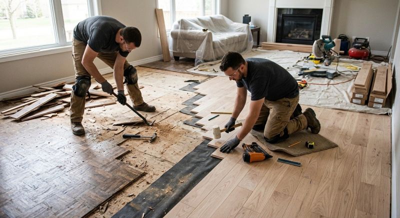 Wood Floor Replacement in Malabar, FL