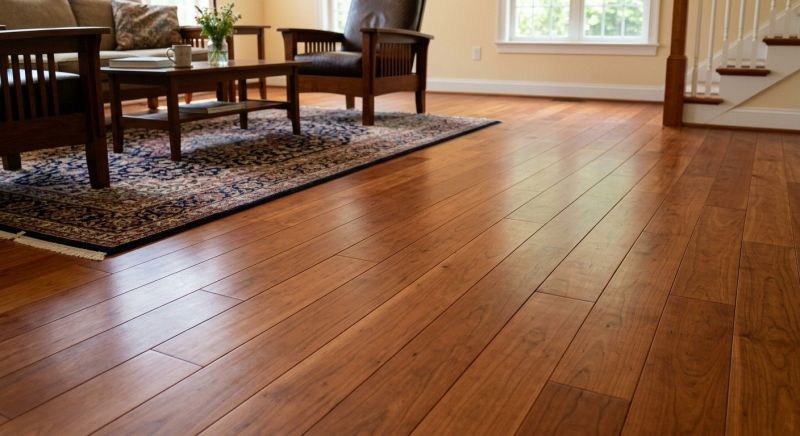 Cherry Floor Installation in Sebastian, FL