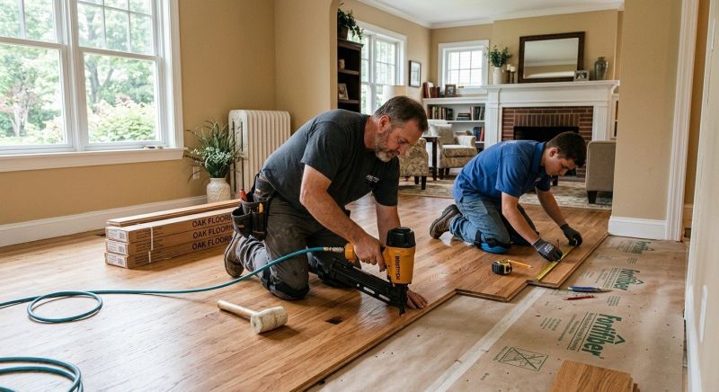 Hardwood Floor Installation in Melbourne Beach, FL