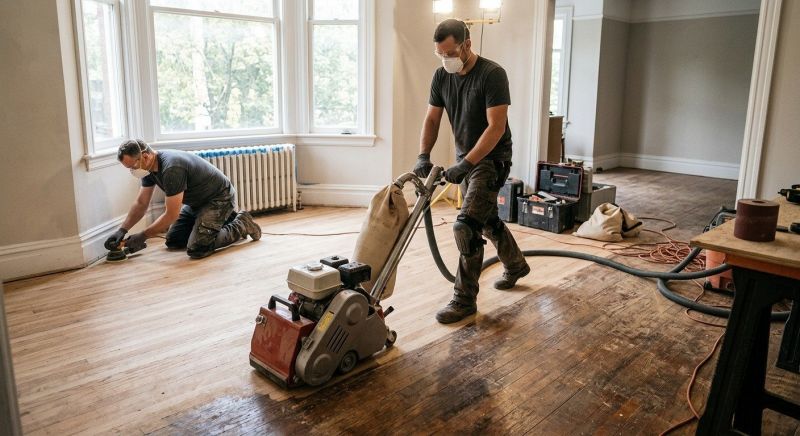 Hardwood Floor Renovation in Sebastian, FL