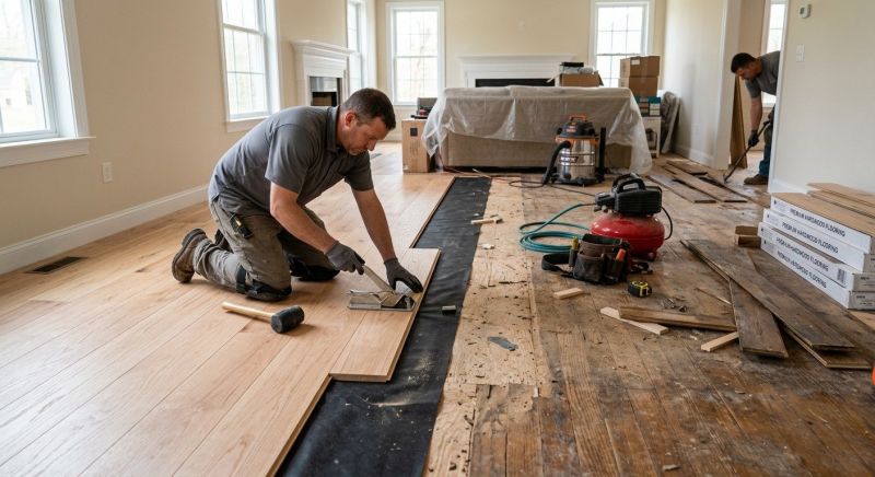 Hardwood Replacement in Melbourne Beach, FL