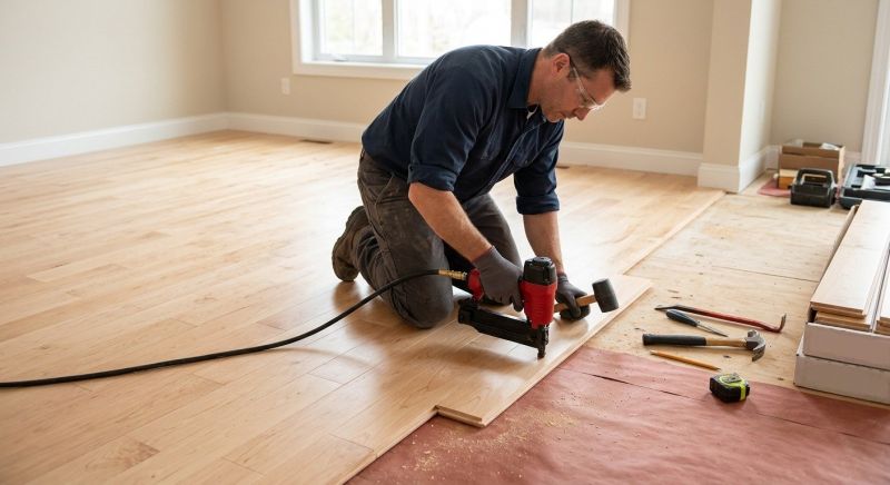 Maple Flooring Installation in Malabar, FL