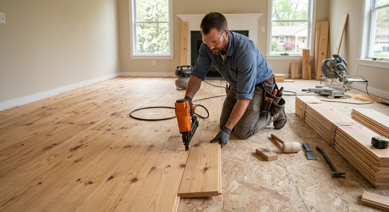 Maple Flooring Installation in Malabar, FL