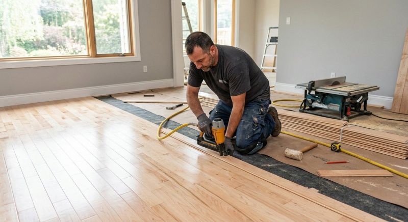 Maple Flooring Installation in Palm Bay, FL