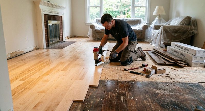 Maple Flooring Installation in Vero Beach, FL