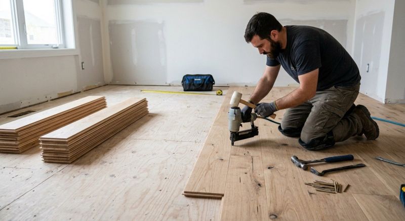 Oak Floor Installation in Grant, FL