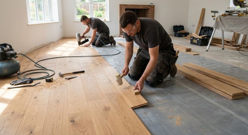 Oak Floor Installation in Indian River County, FL