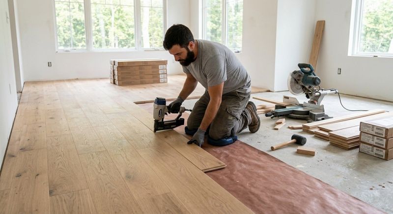 Oak Floor Installation in Indian River County, FL