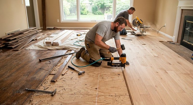 Oak Floor Replacement in Sebastian, FL
