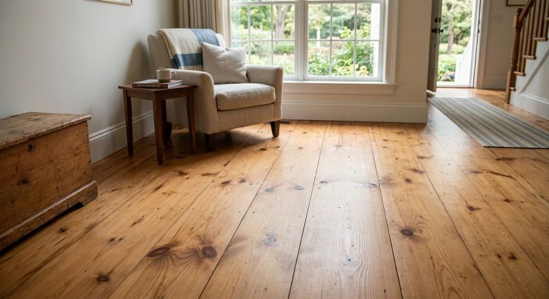 Pine Floor Installation in Sebastian, FL
