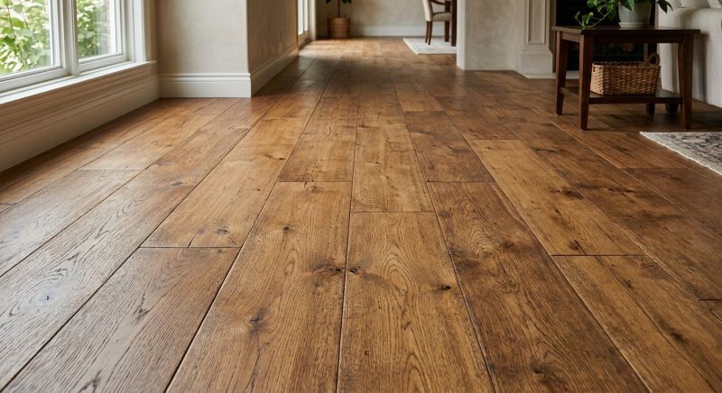 Wide Plank Floor Installation in Sebastian, FL