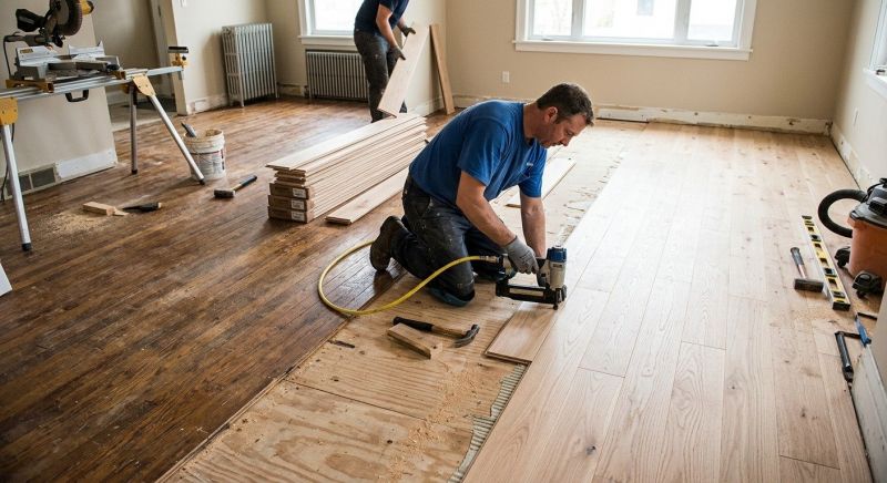 Wood Floor Replacement in Vero Beach, FL